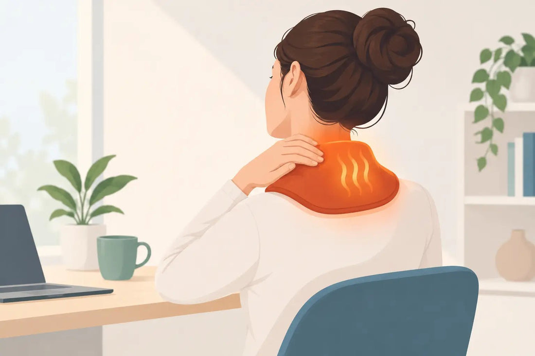 Chaleur pour tensions cervicales au quotidien - Atelier-Thermea